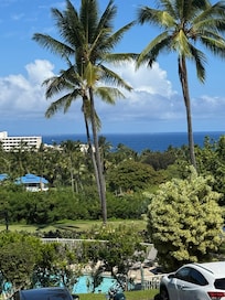 Morning view from the lanai