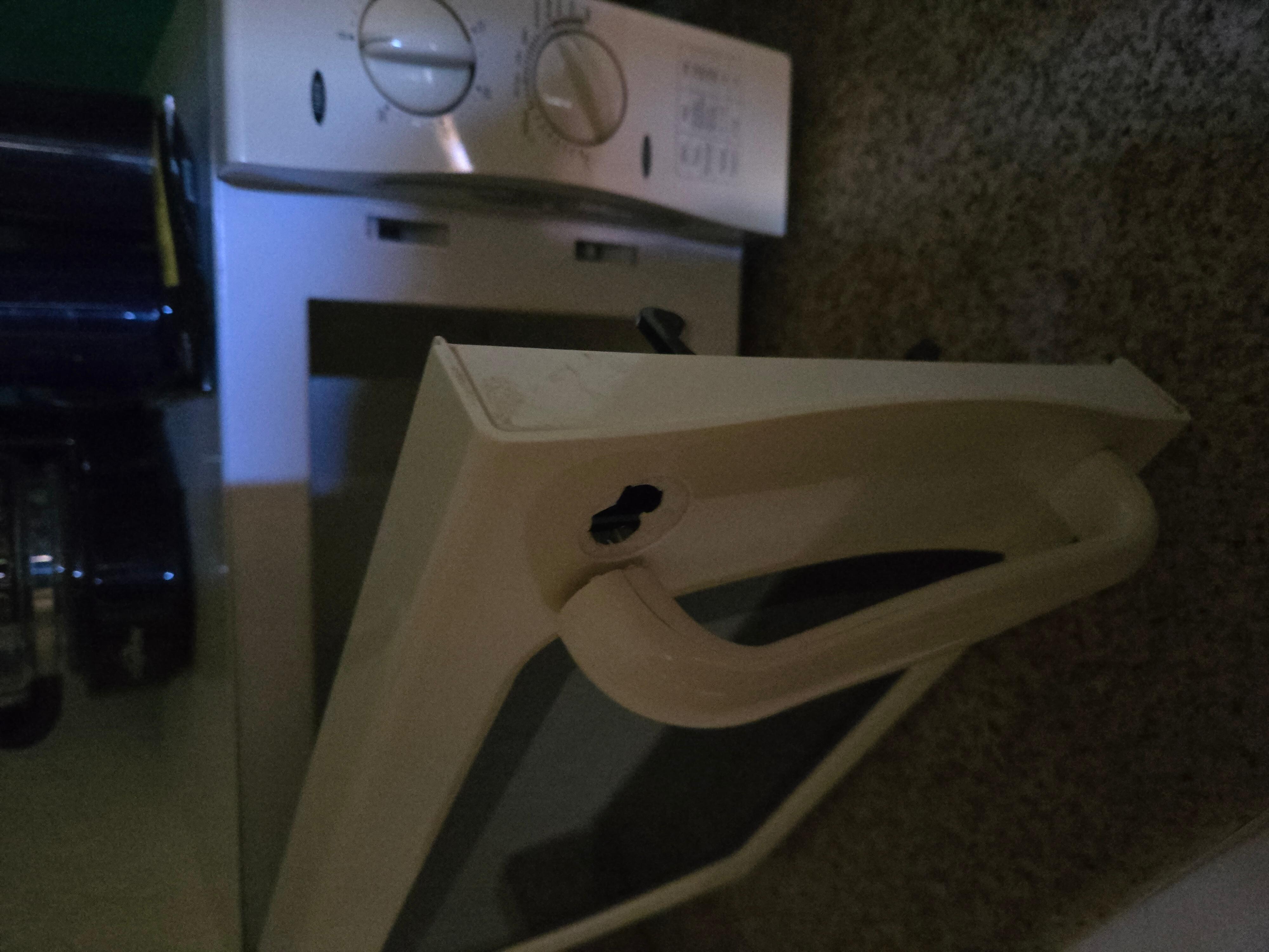 Broken microwave