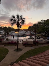 View from the balcony đ©·