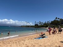 Beach, just west of Black Rock