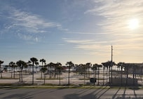 Ocean view from balcony
