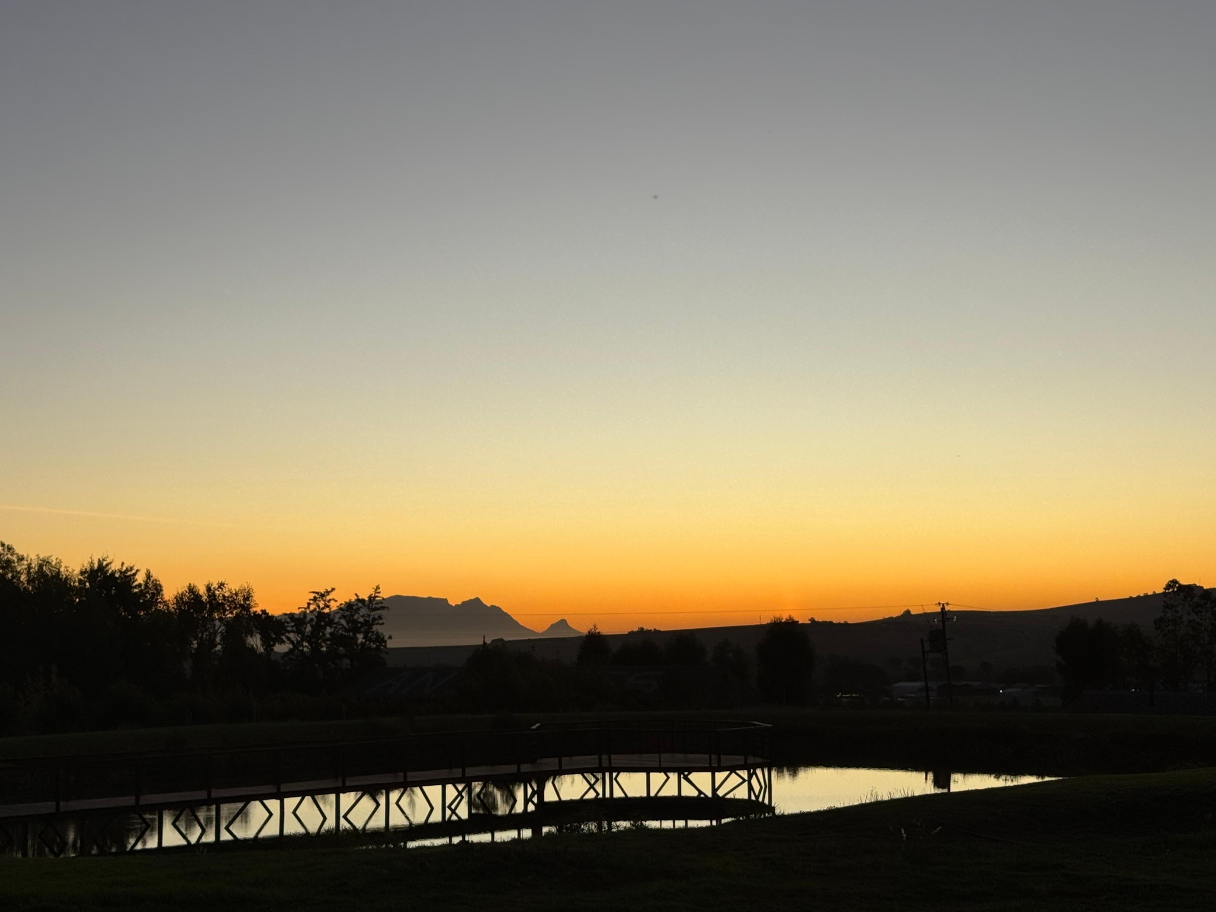 Sun downer viewer in the garden