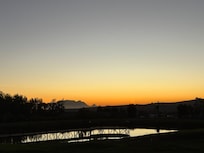 Sun downer viewer in the garden