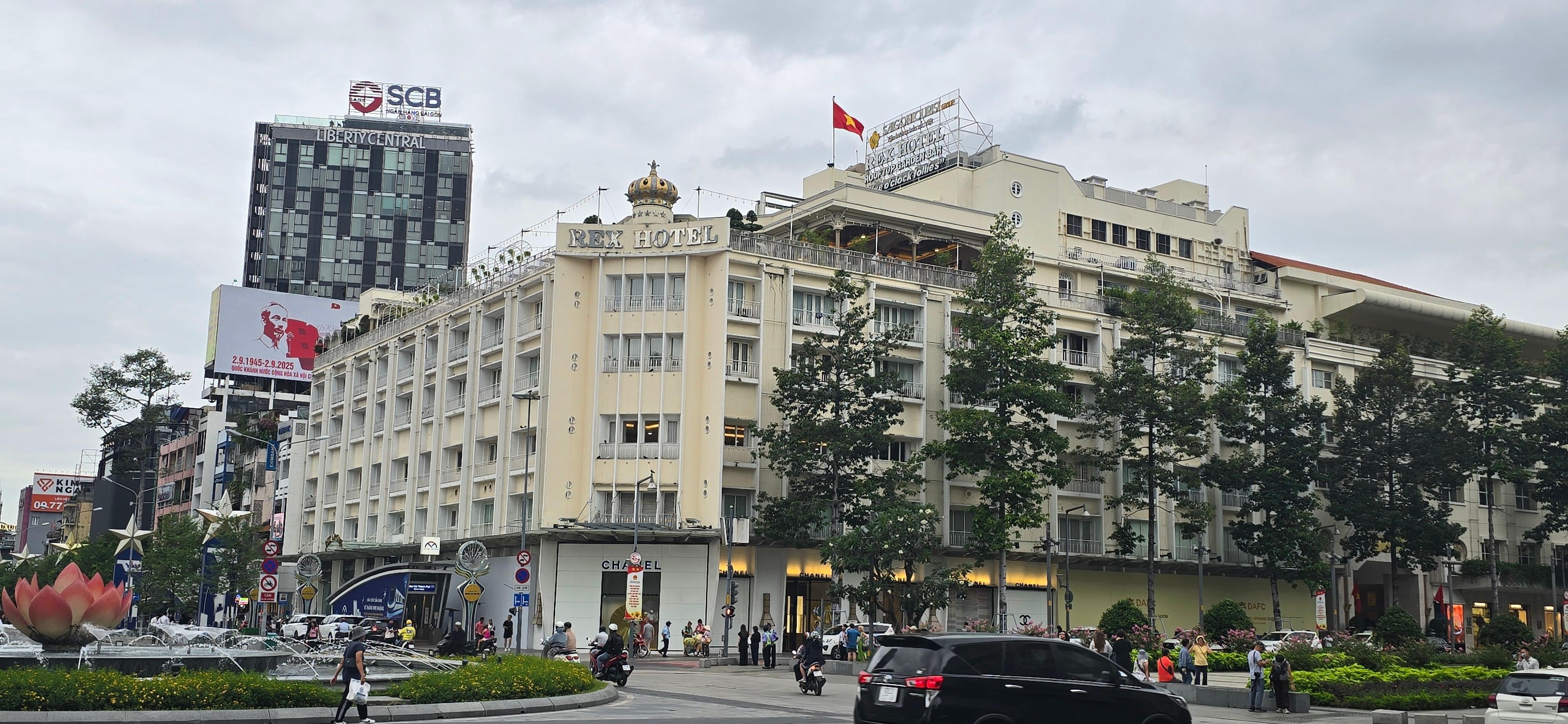 In the center of the city.