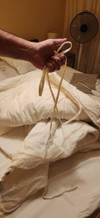 Comforter falling apart