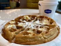 Loved making the waffles!