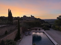 View from Master Bedroom at dawn.