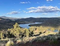 View from the covered patio