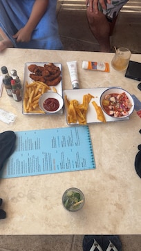 Poolside food