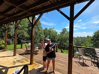 Water pistol battle! Sooo much fun on a hot day! 🔥 🥵 💧 🔫