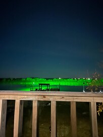 Ight fishing and watching fireworks on New Year’s Eve.