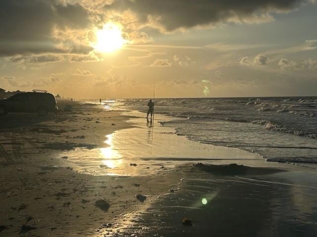 Early morning fishing in process by a few from our group.