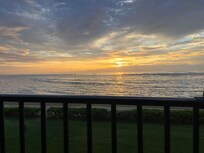 On a clear morning, a gorgeous sunrise!