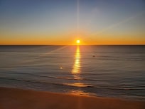 Sunrise balcony view