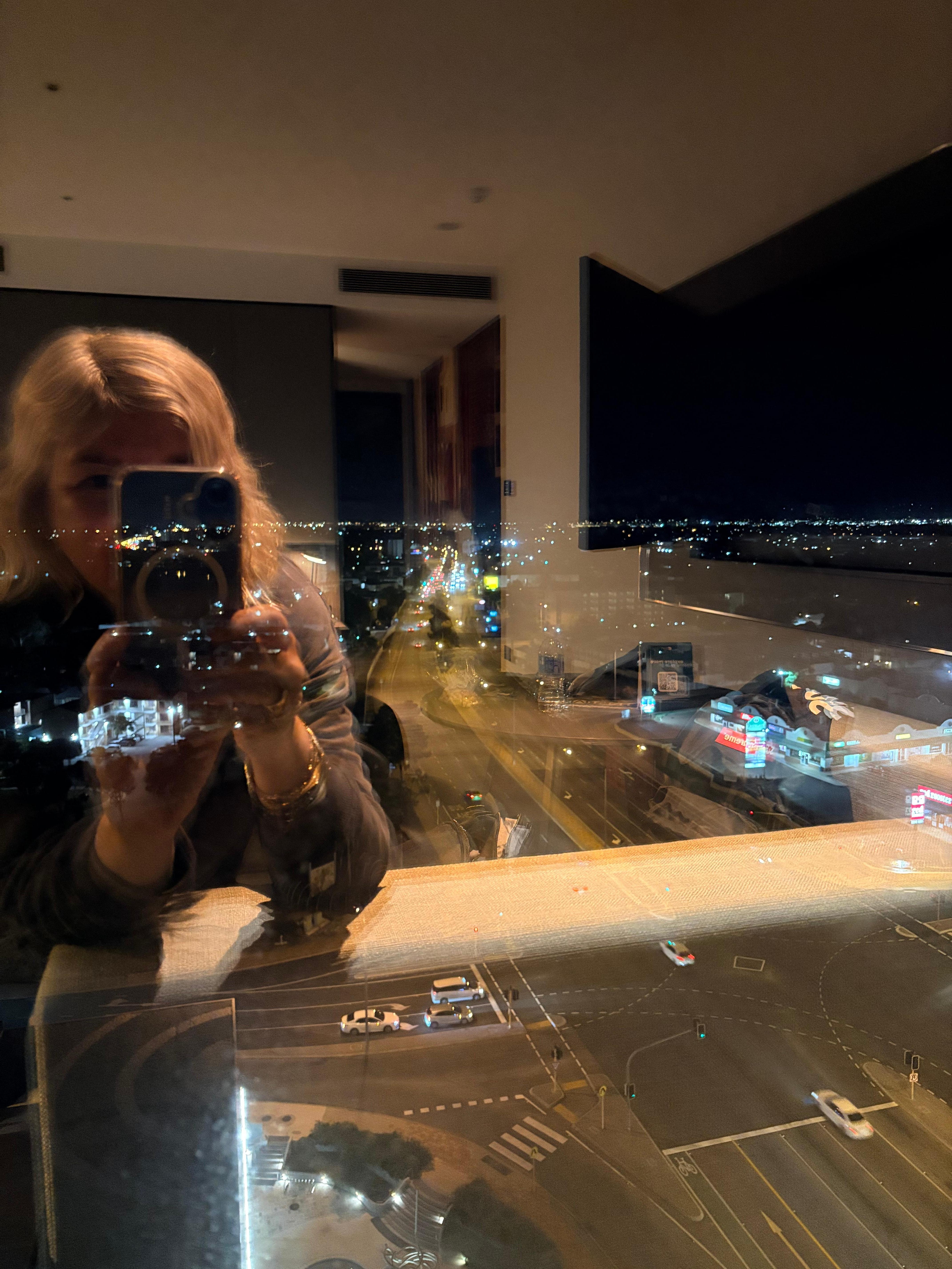 Outside in the evening 