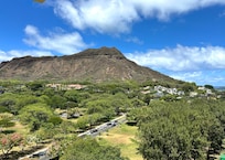 The view towards Waikiki Diamond Head.