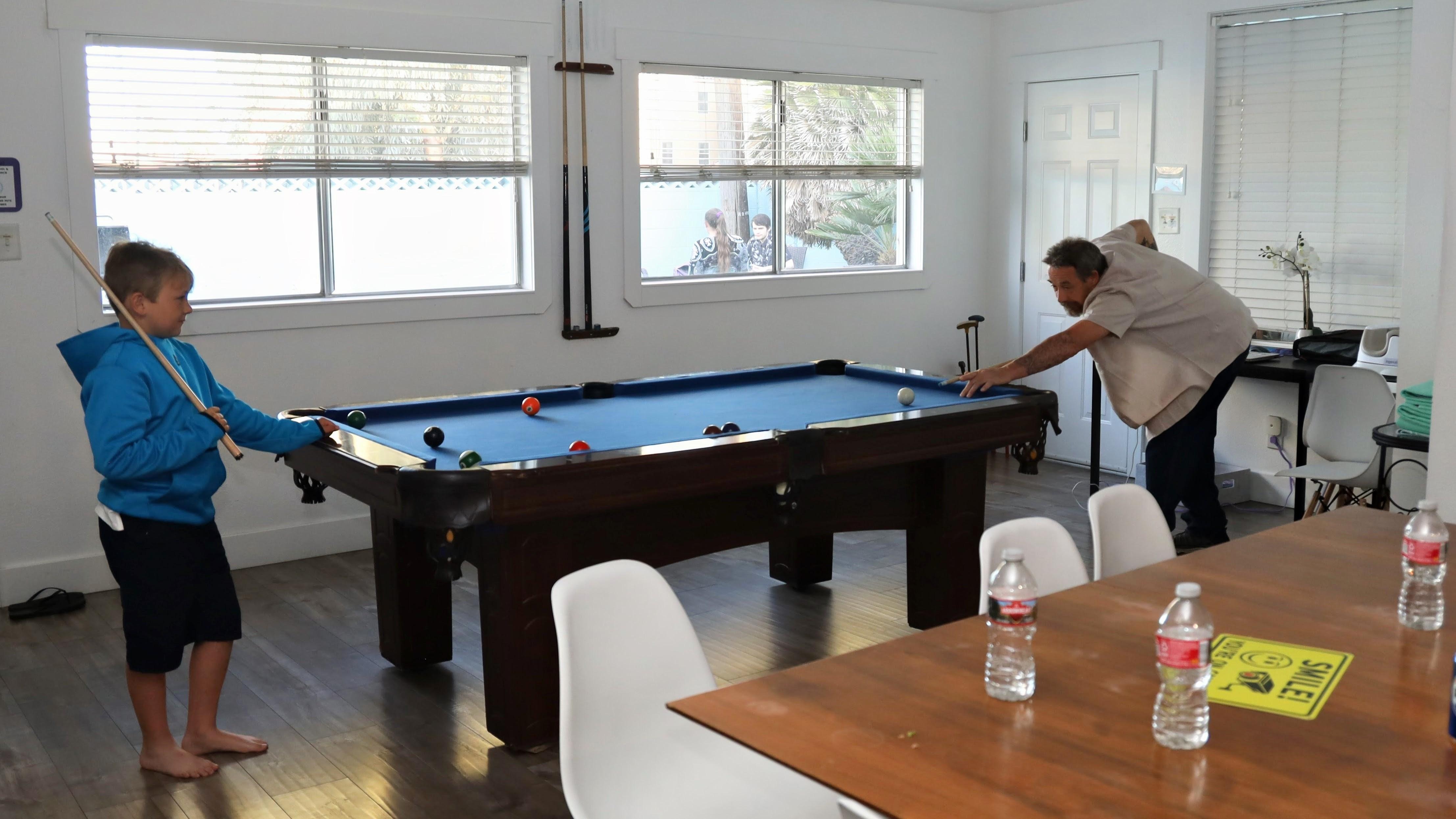 Pool table was great! 