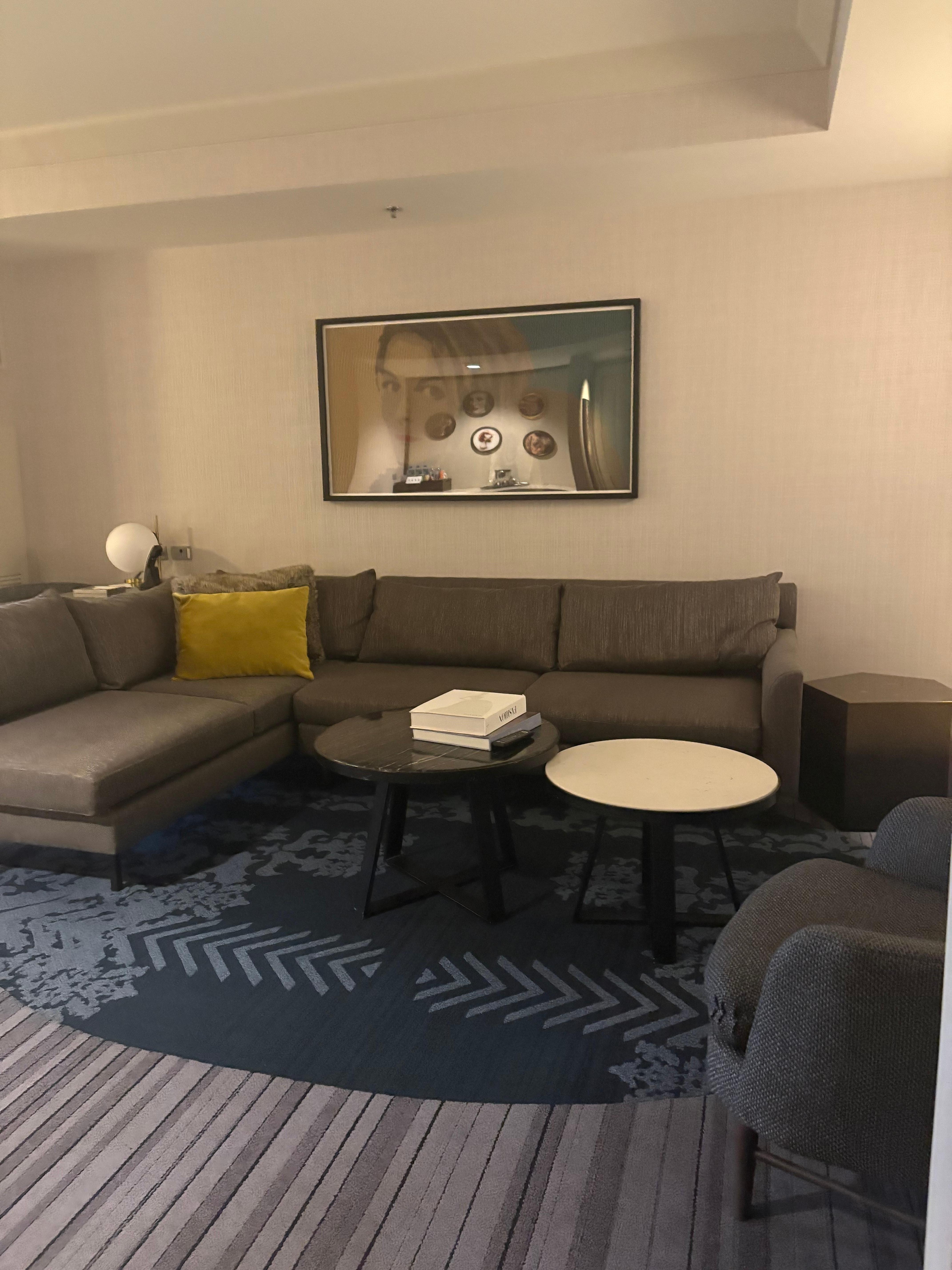 The living area