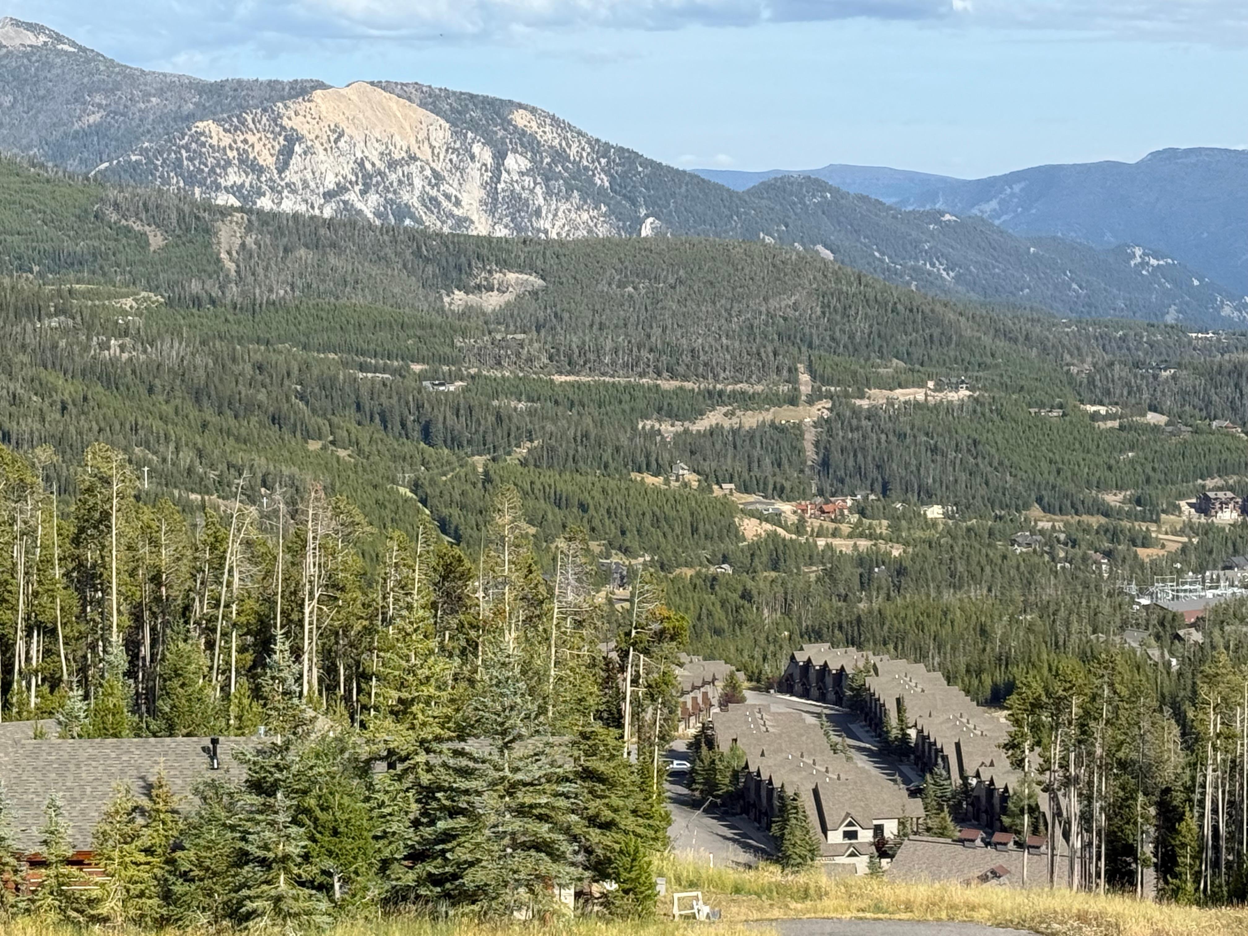 Amazing view from the cabin’s front window