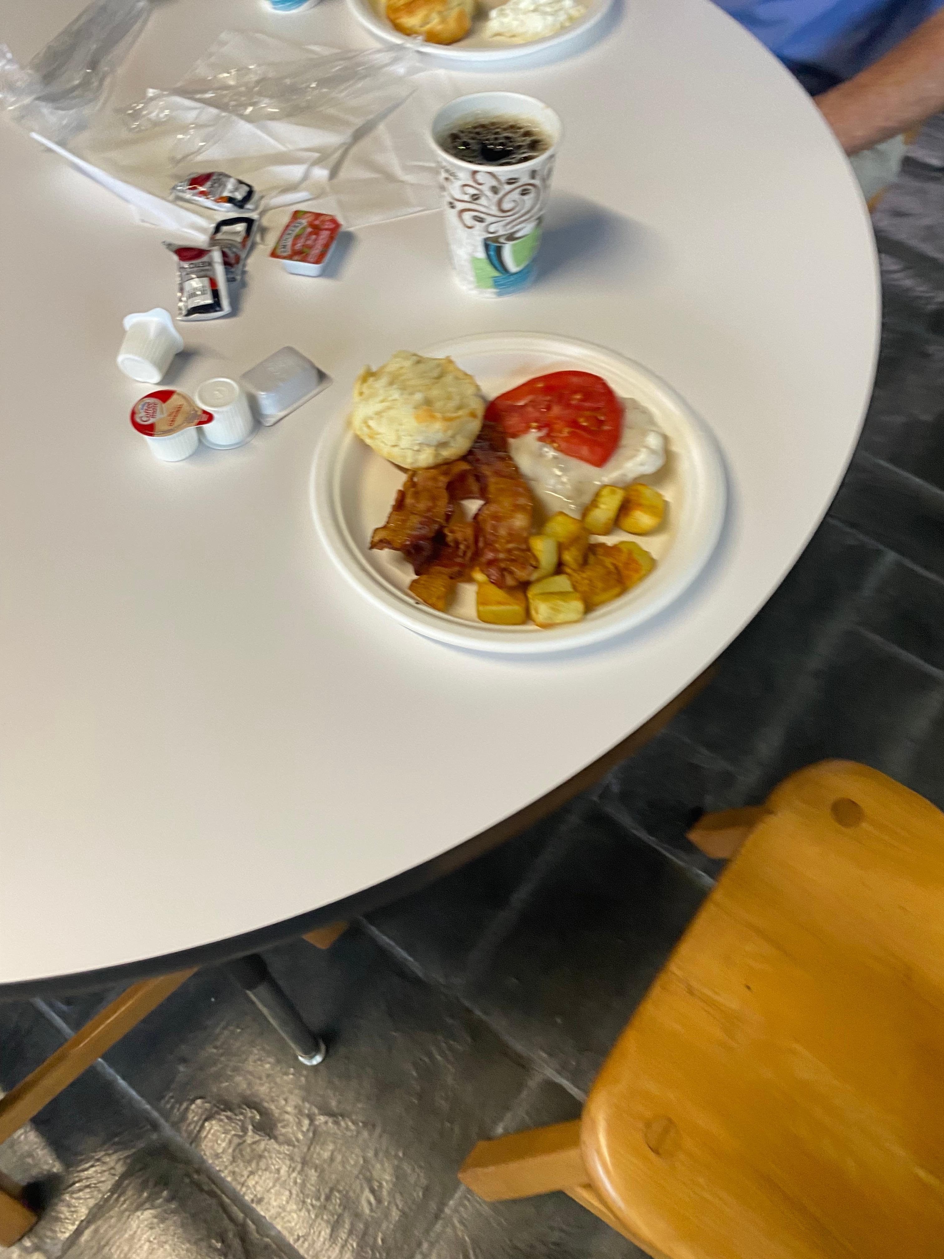 Delicious breakfast
