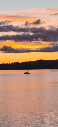 Sunset from the room