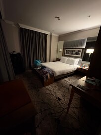 Other side bed but no tv.