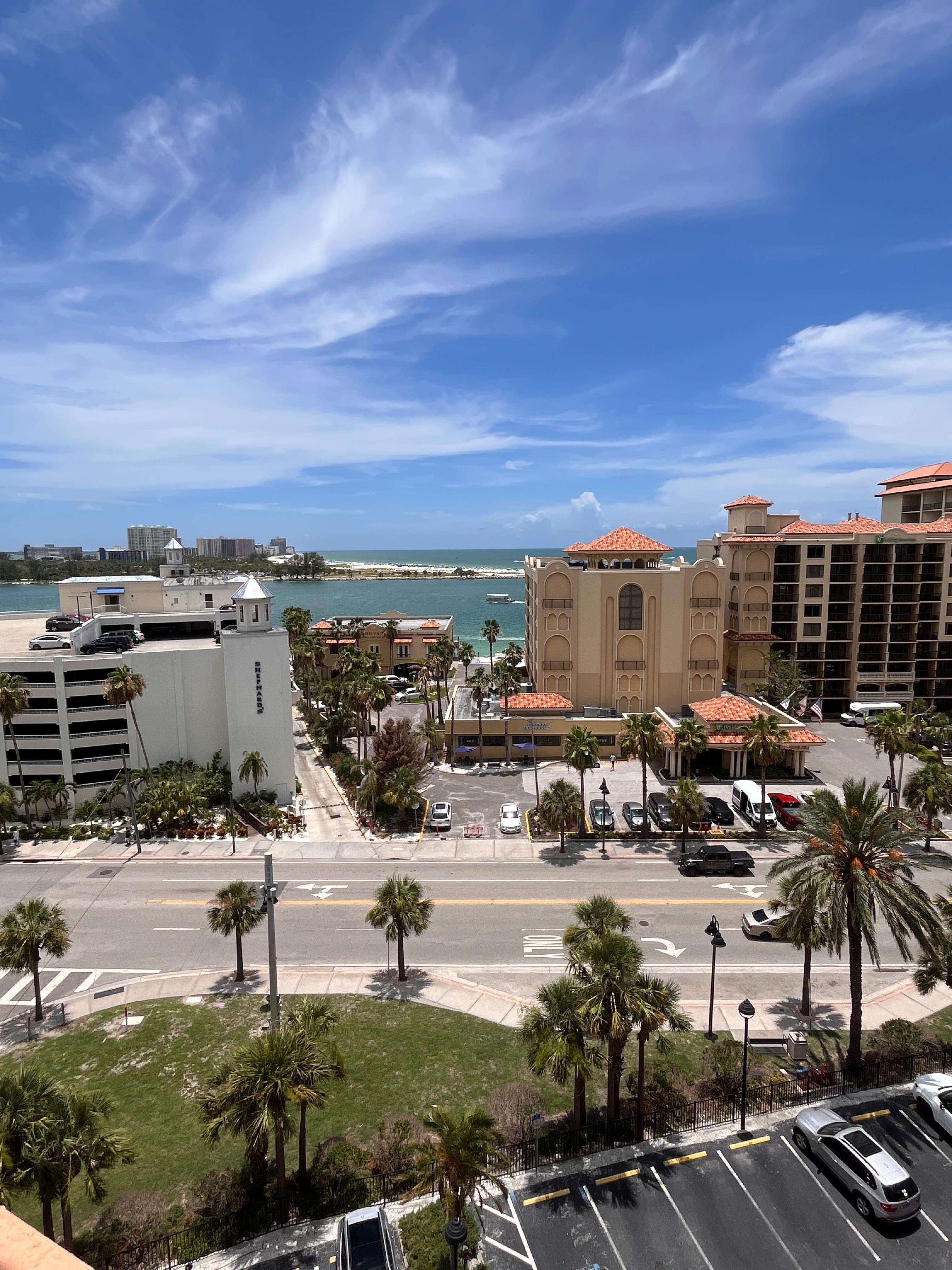 Front door view of the gulf. 