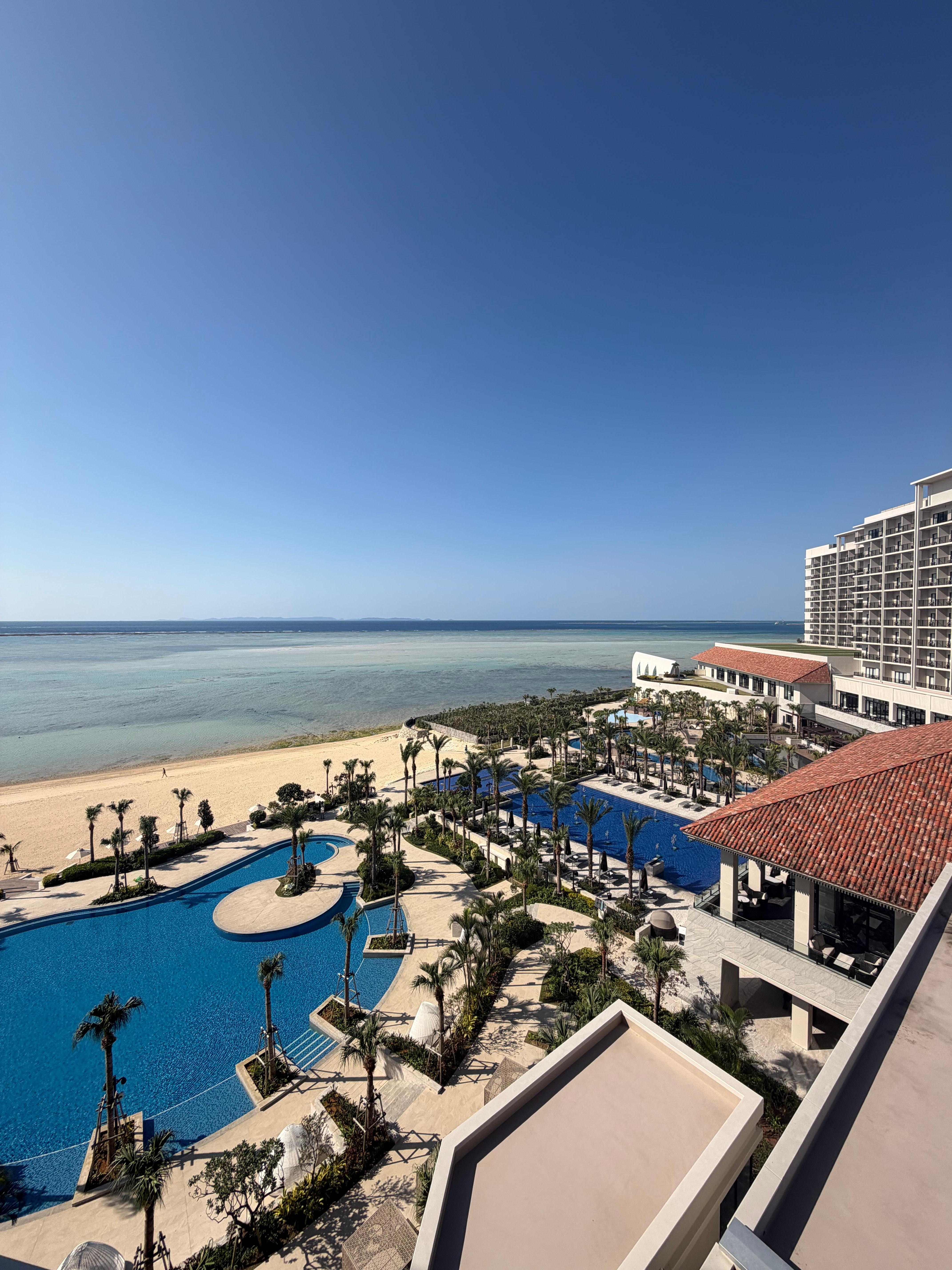 View from 6th Floor Balcony (Premier Twin room, South Wing)