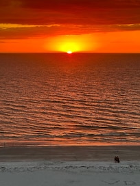 Just one of the amazing sunsets