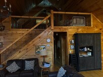 Upstairs loft area view