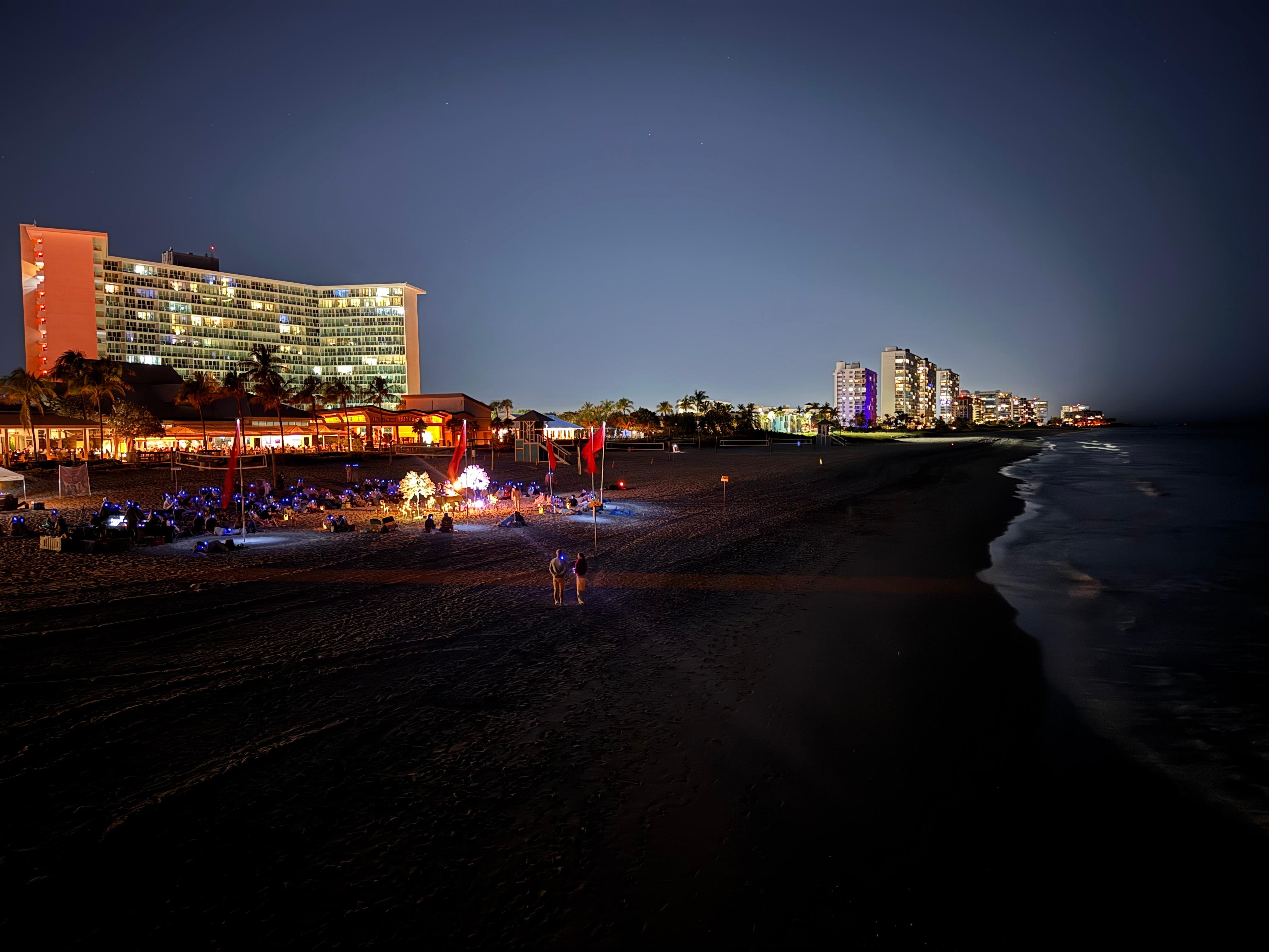 View from the pier in front of the property