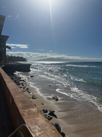 The beach was beautiful!