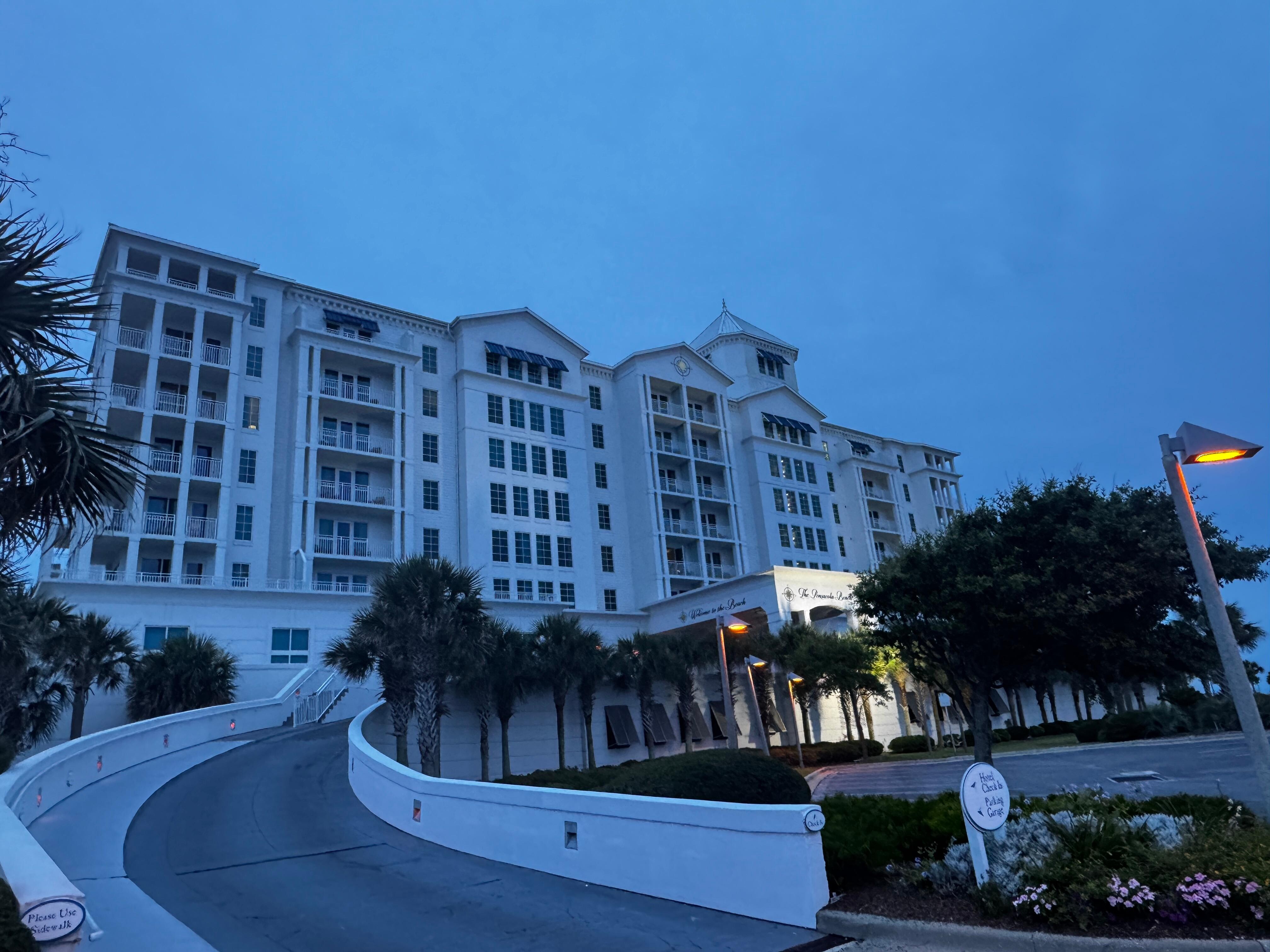 Evening Front view