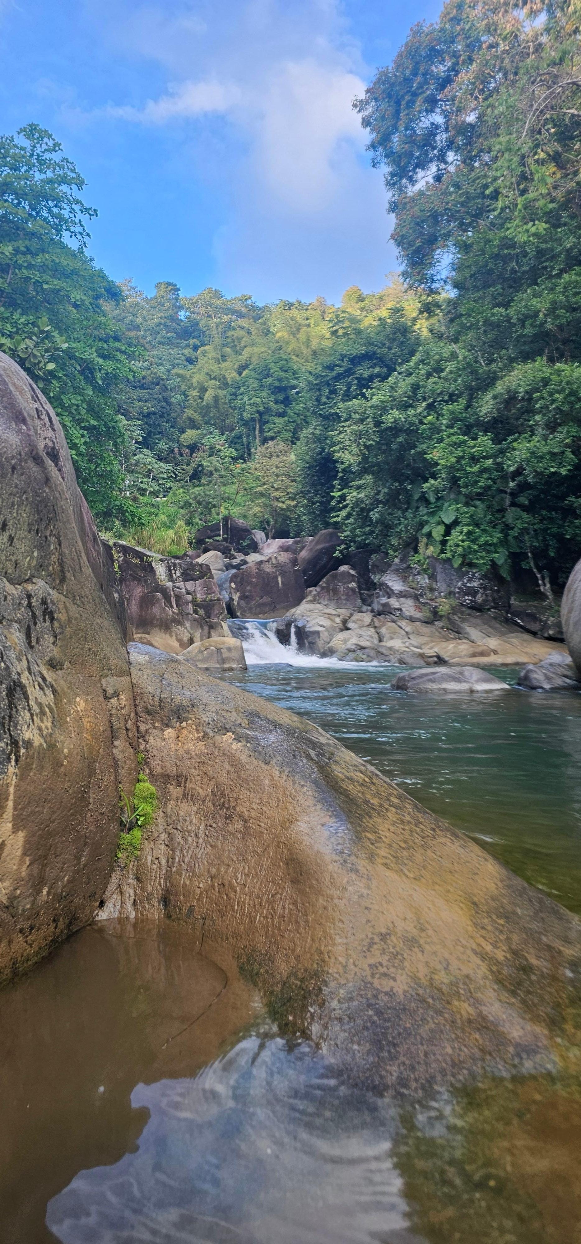 Swimming hole from property 