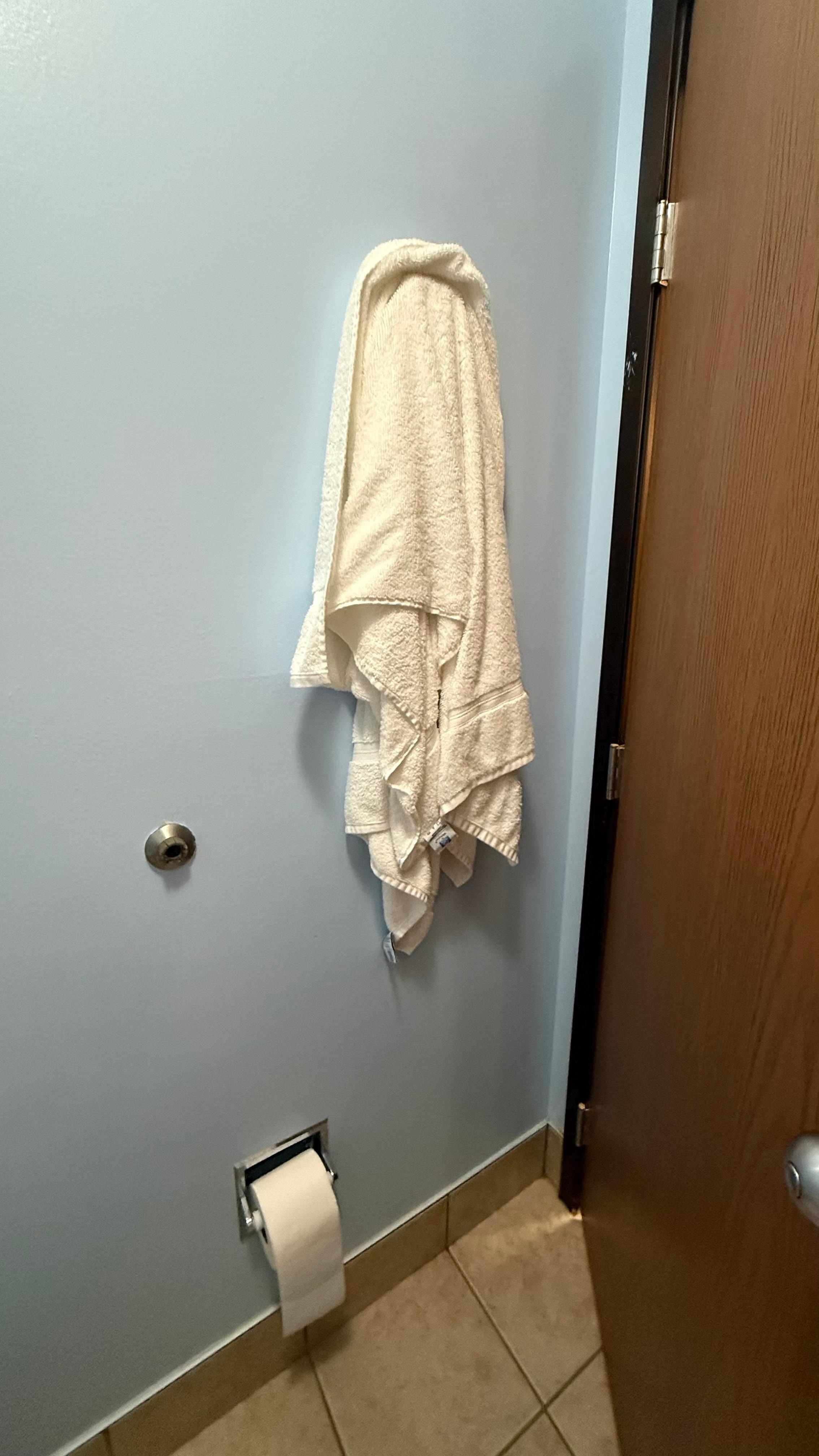 Used towels from last guest