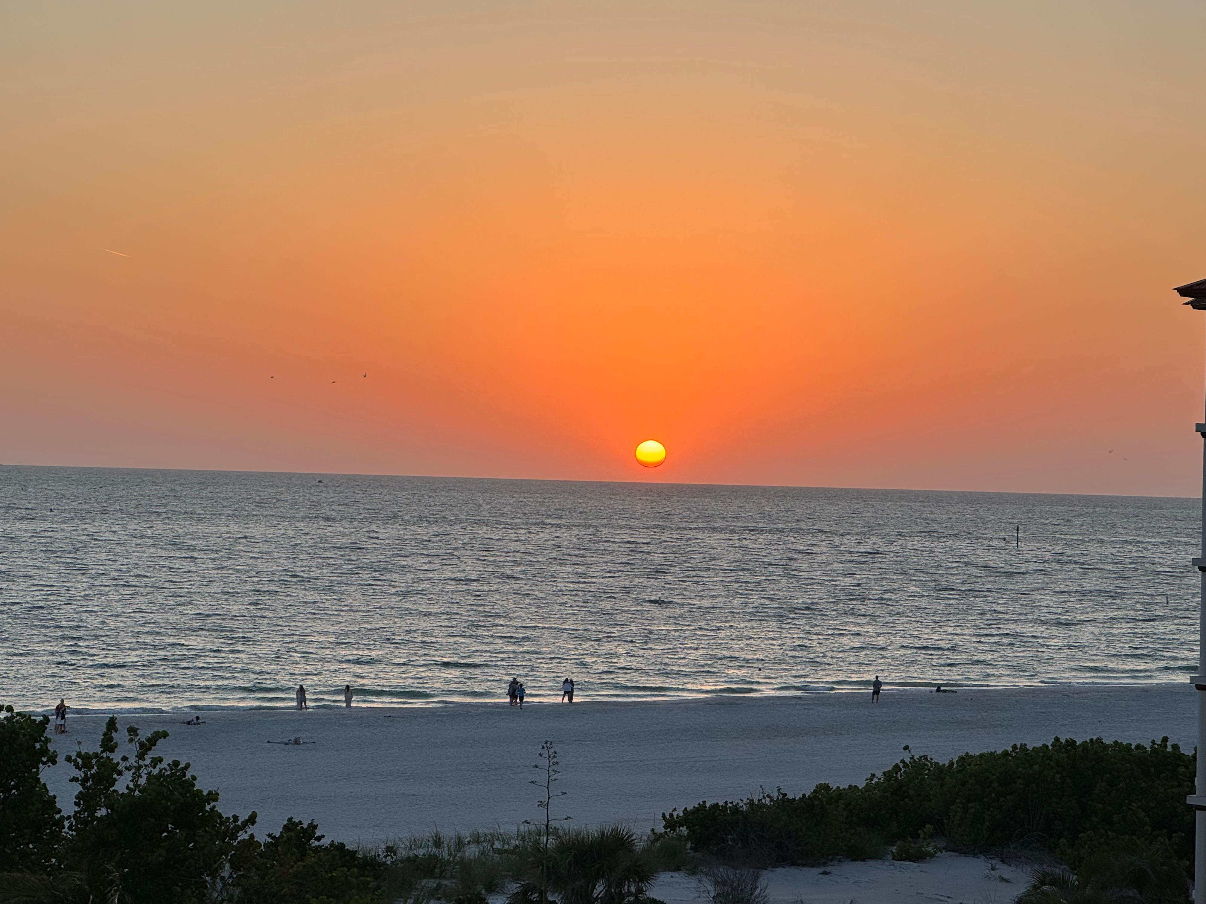 Sunset first night we were there!