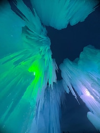 Ice Castles in Woodstock (1.5 hour drive)