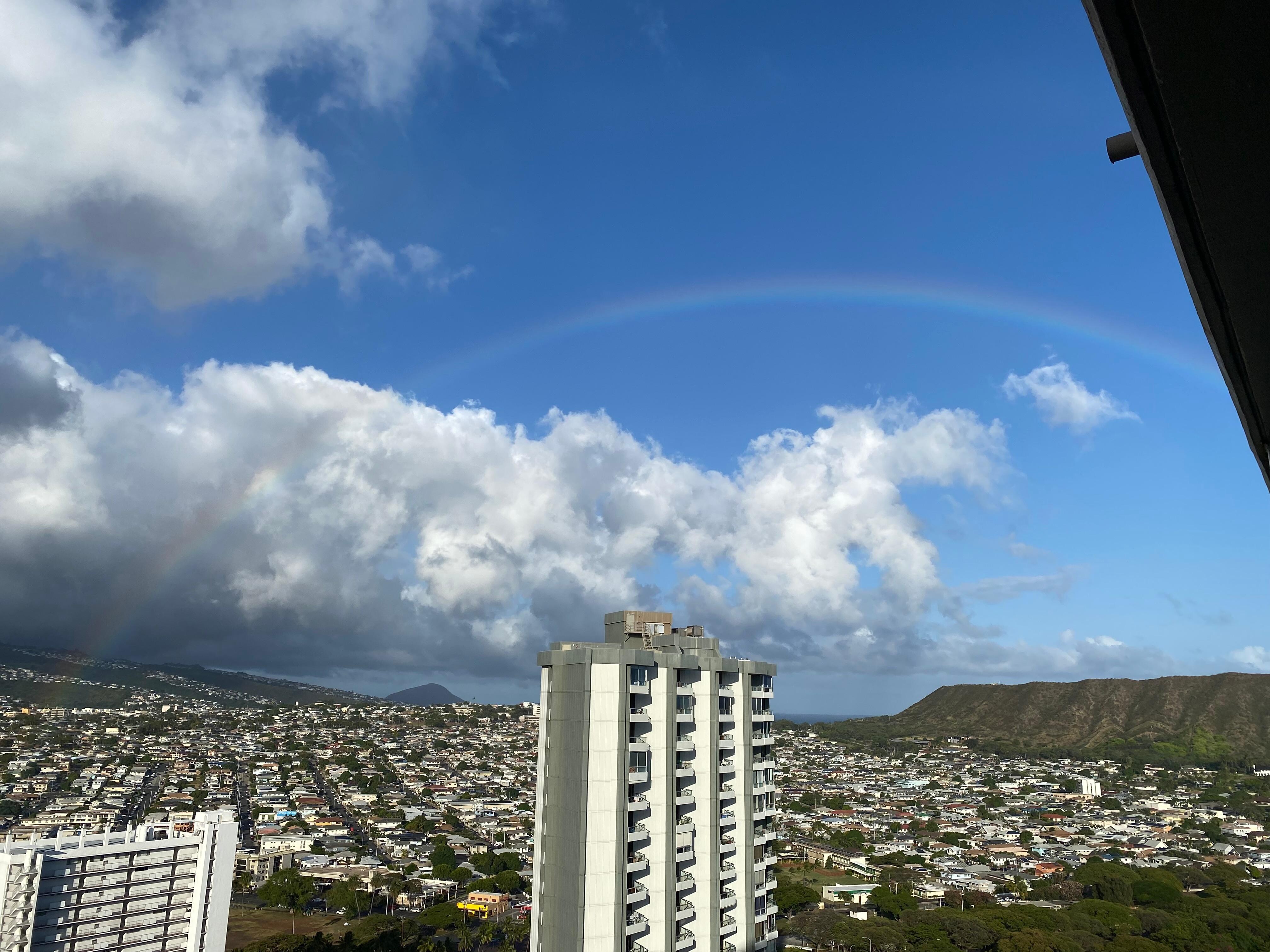 Somewhere over the rainbow…. 