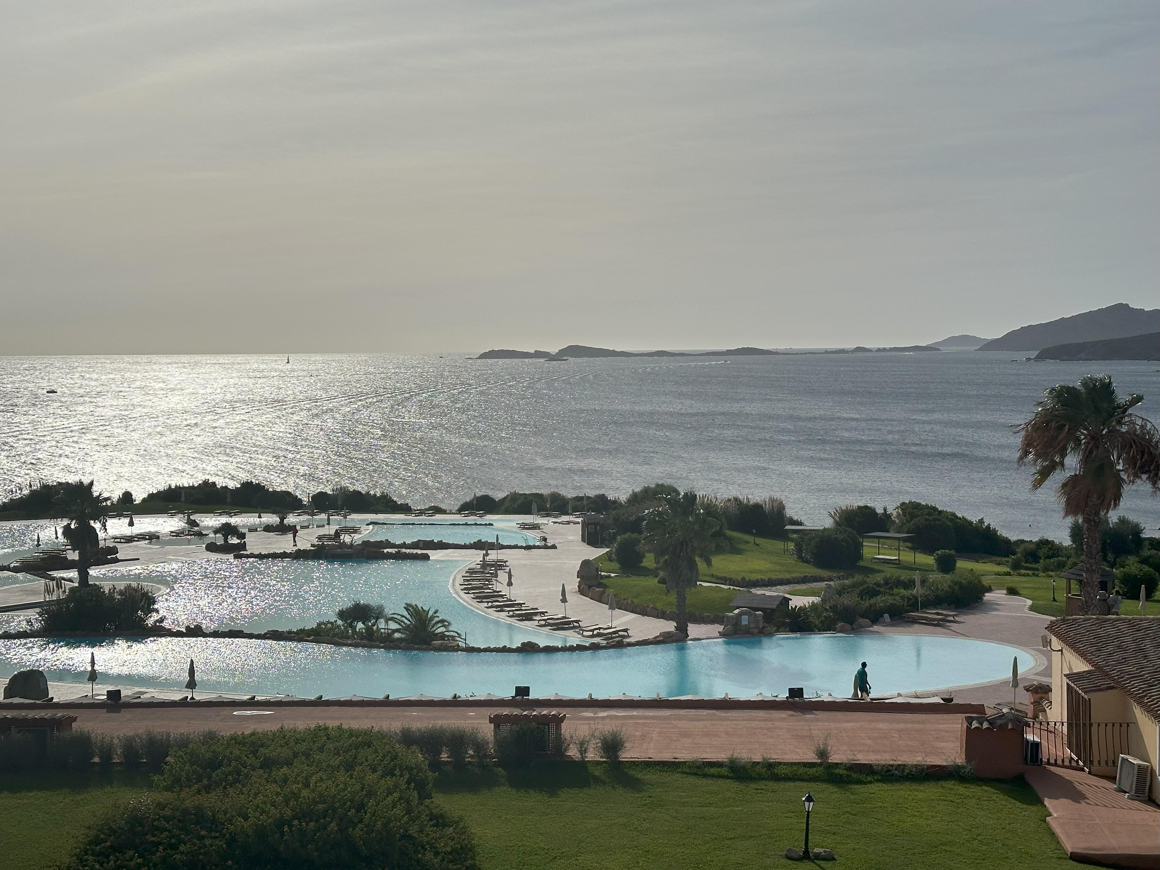 Panorama from the hotel