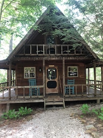 Front of the home as we were leaving.