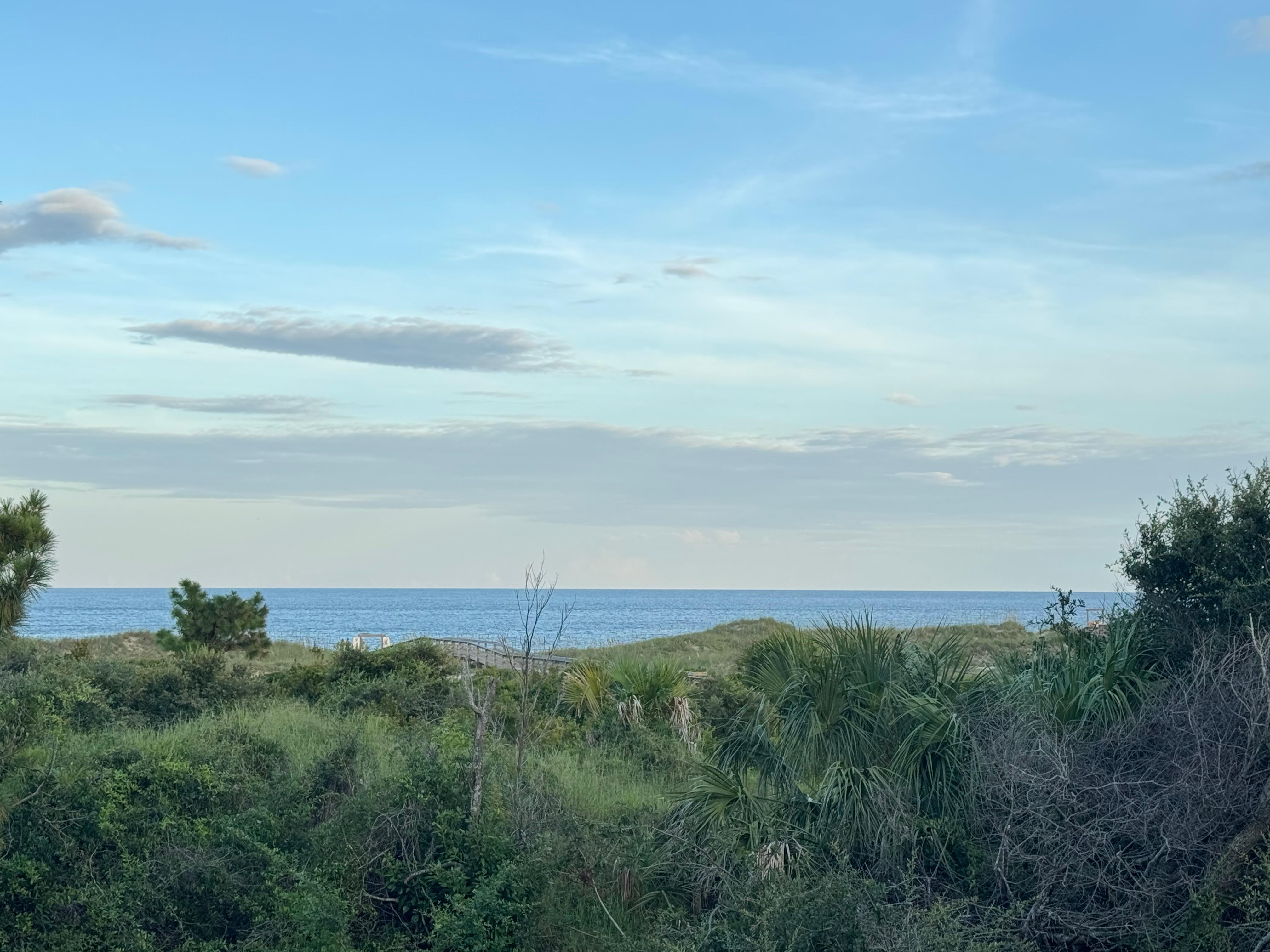 View from the upstairs deck