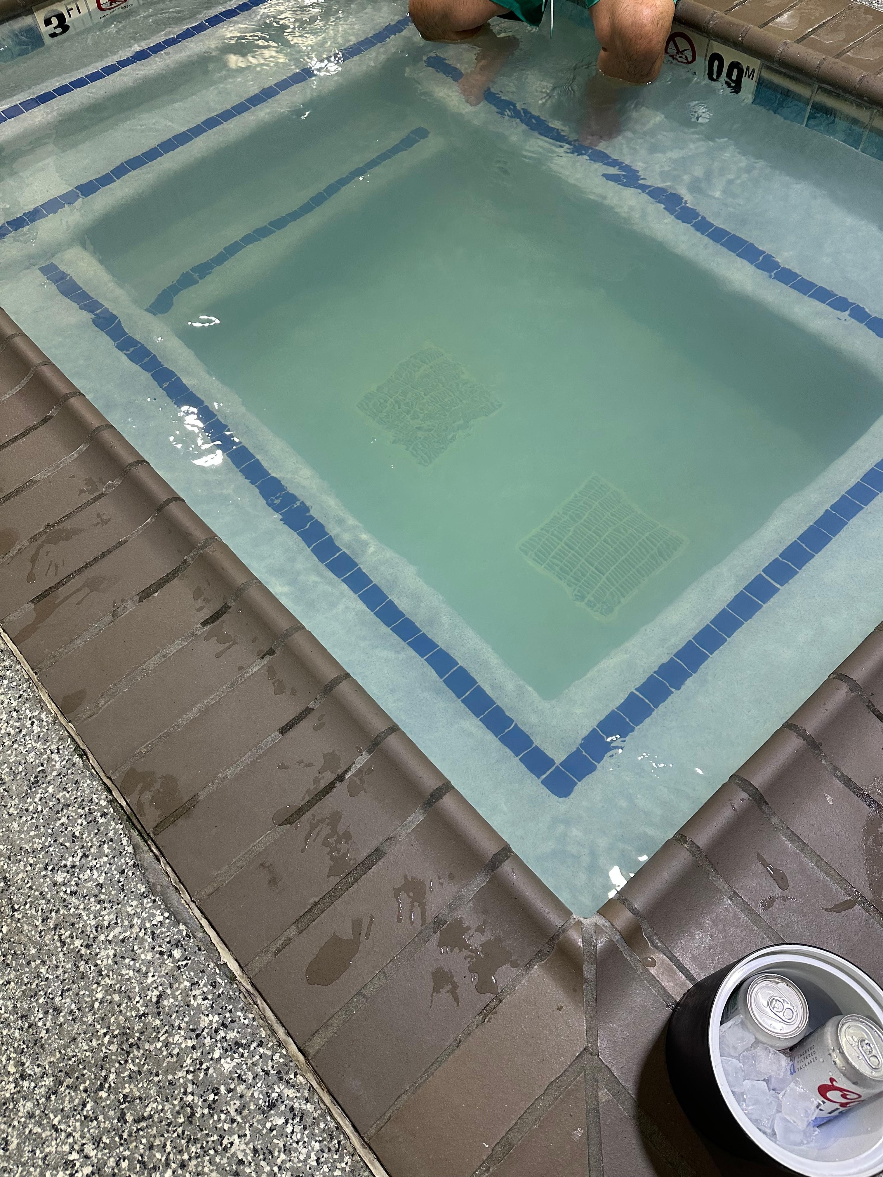 Disgusting hot tub