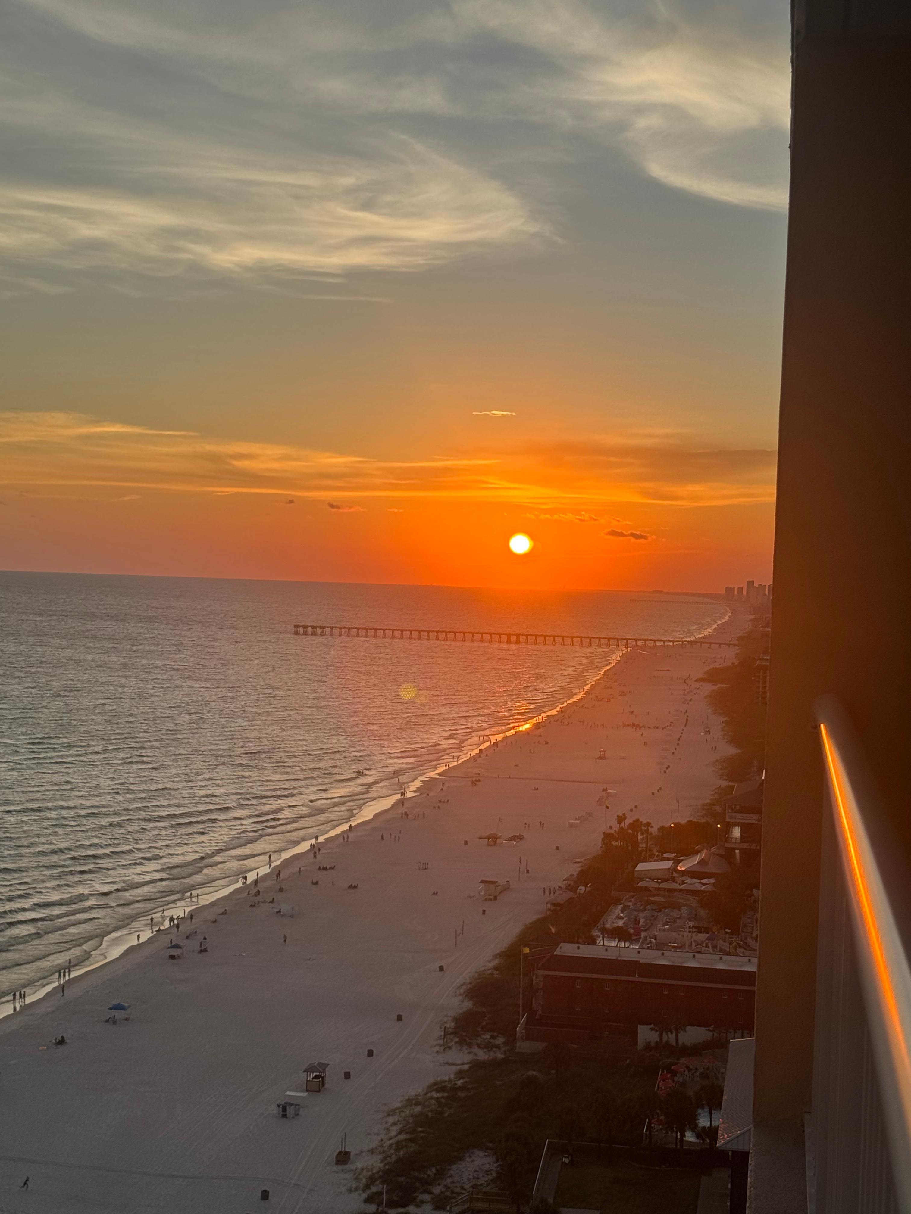 View from balcony ❤️