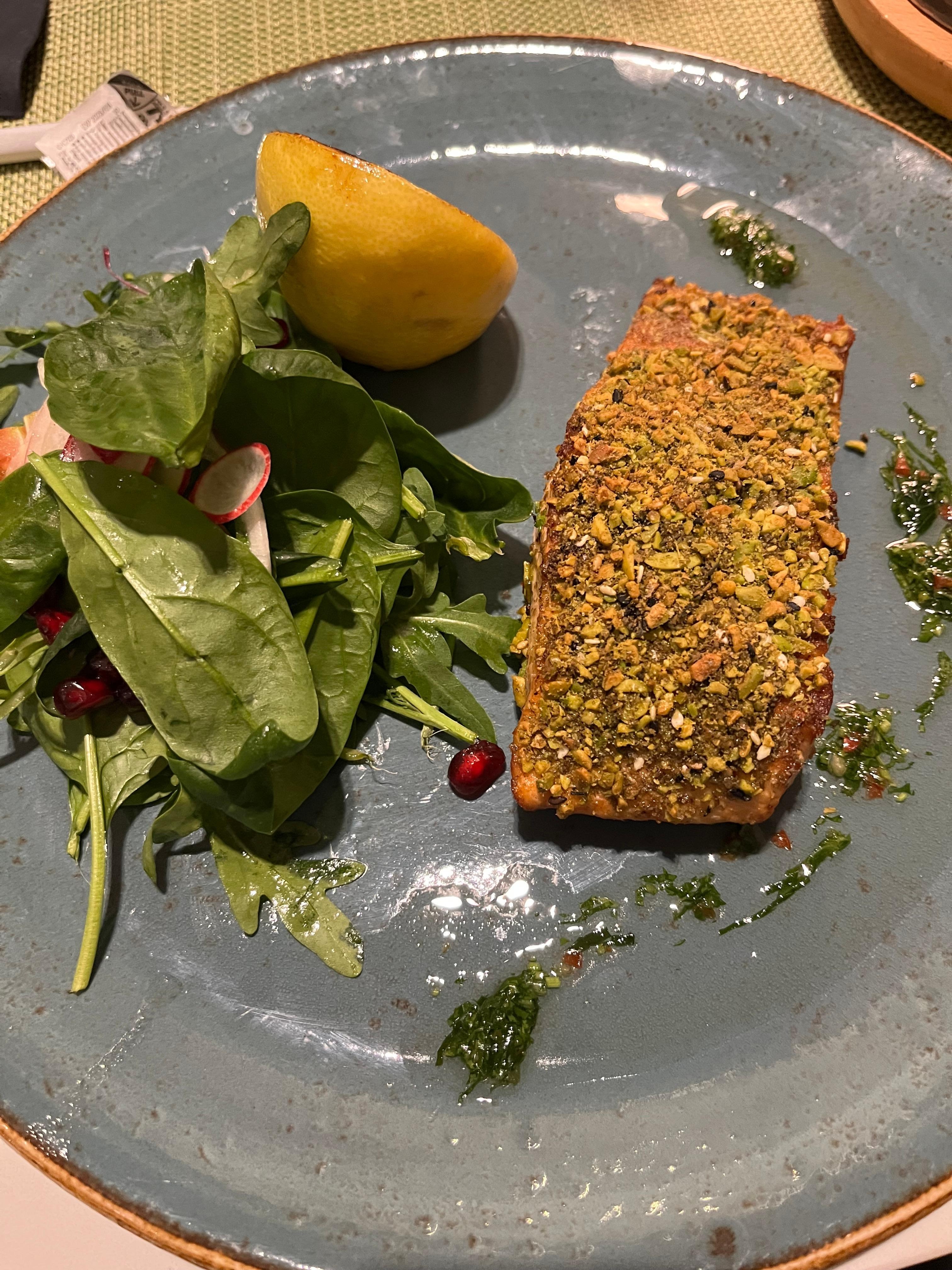 Dinner - Salmon Za’atar