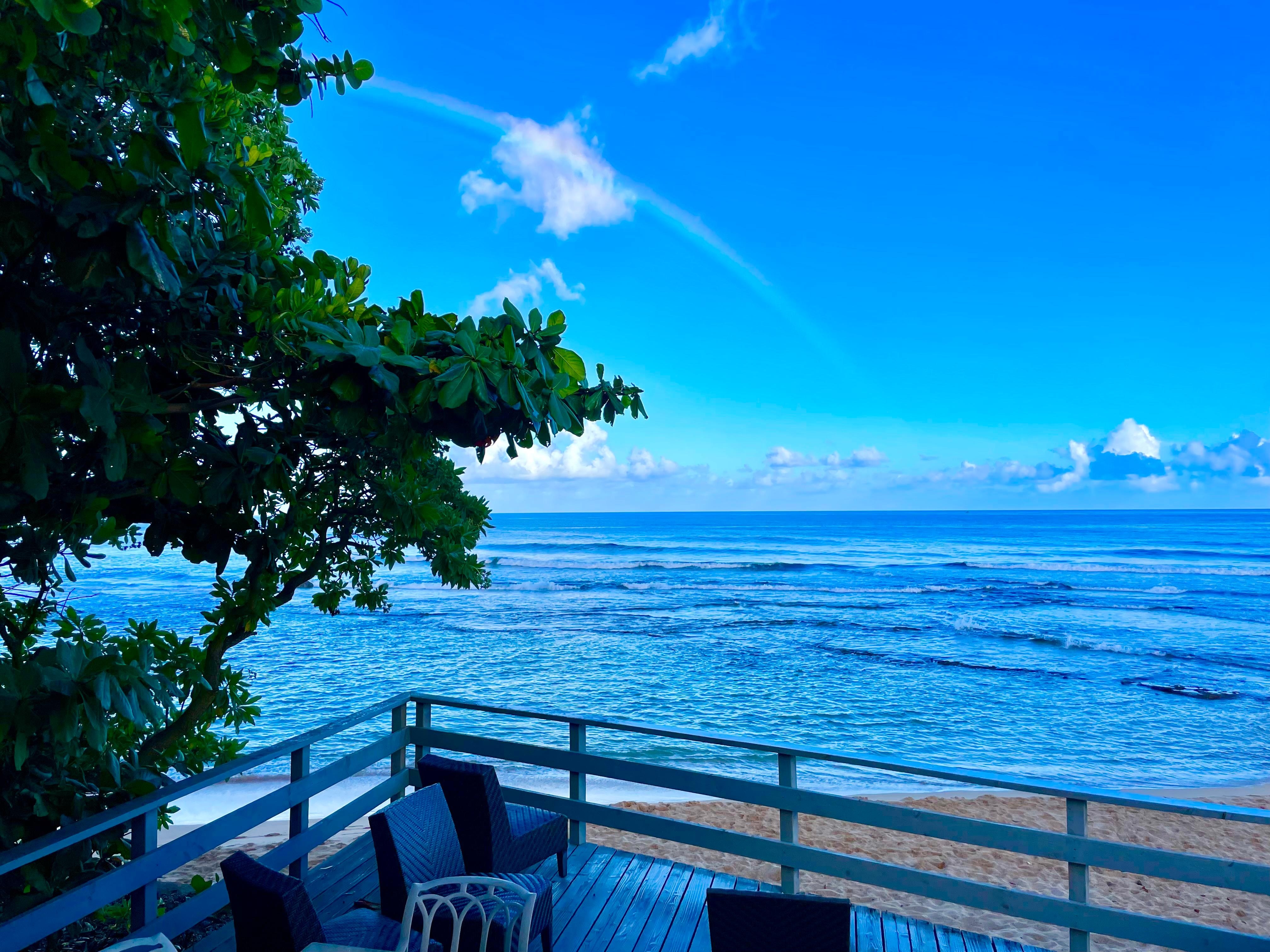 View from the upstairs bedroom