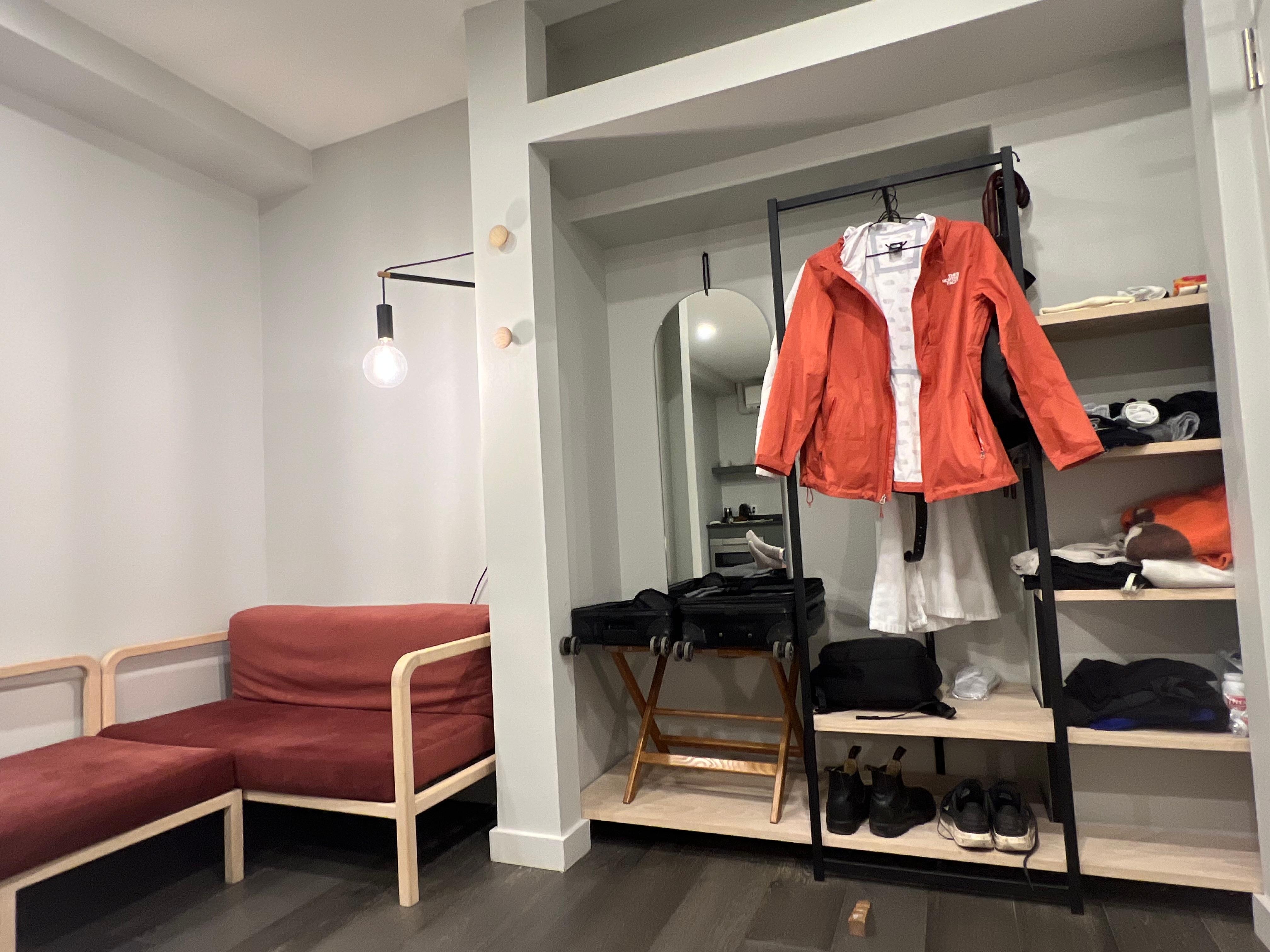 Reading nook and storage