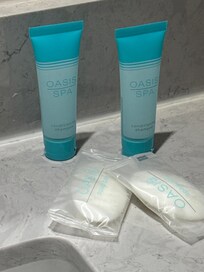 For two people. Expected towels to be done for laundry but no detergent