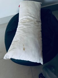 Almohada sucia
