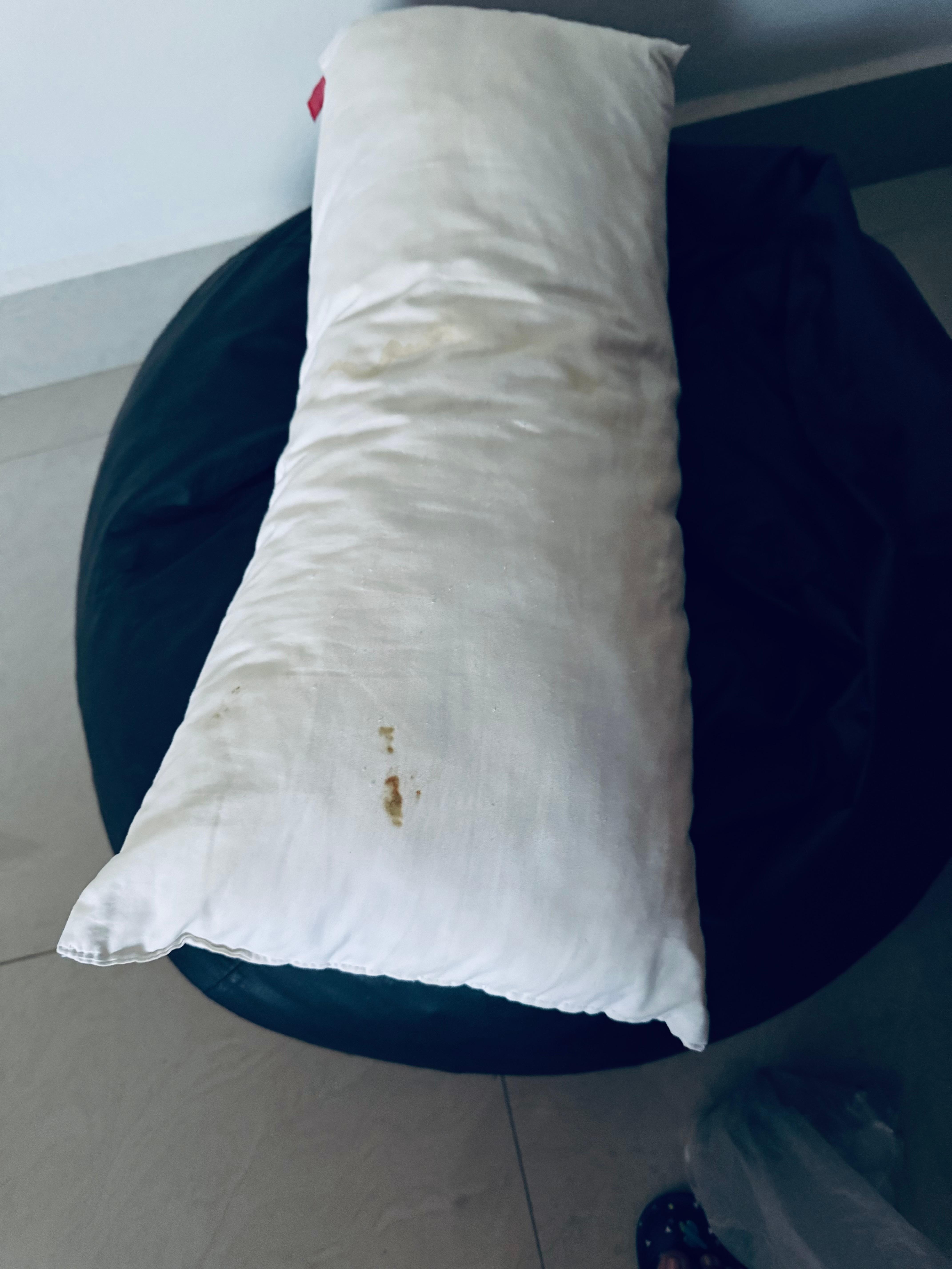 Almohada sucia