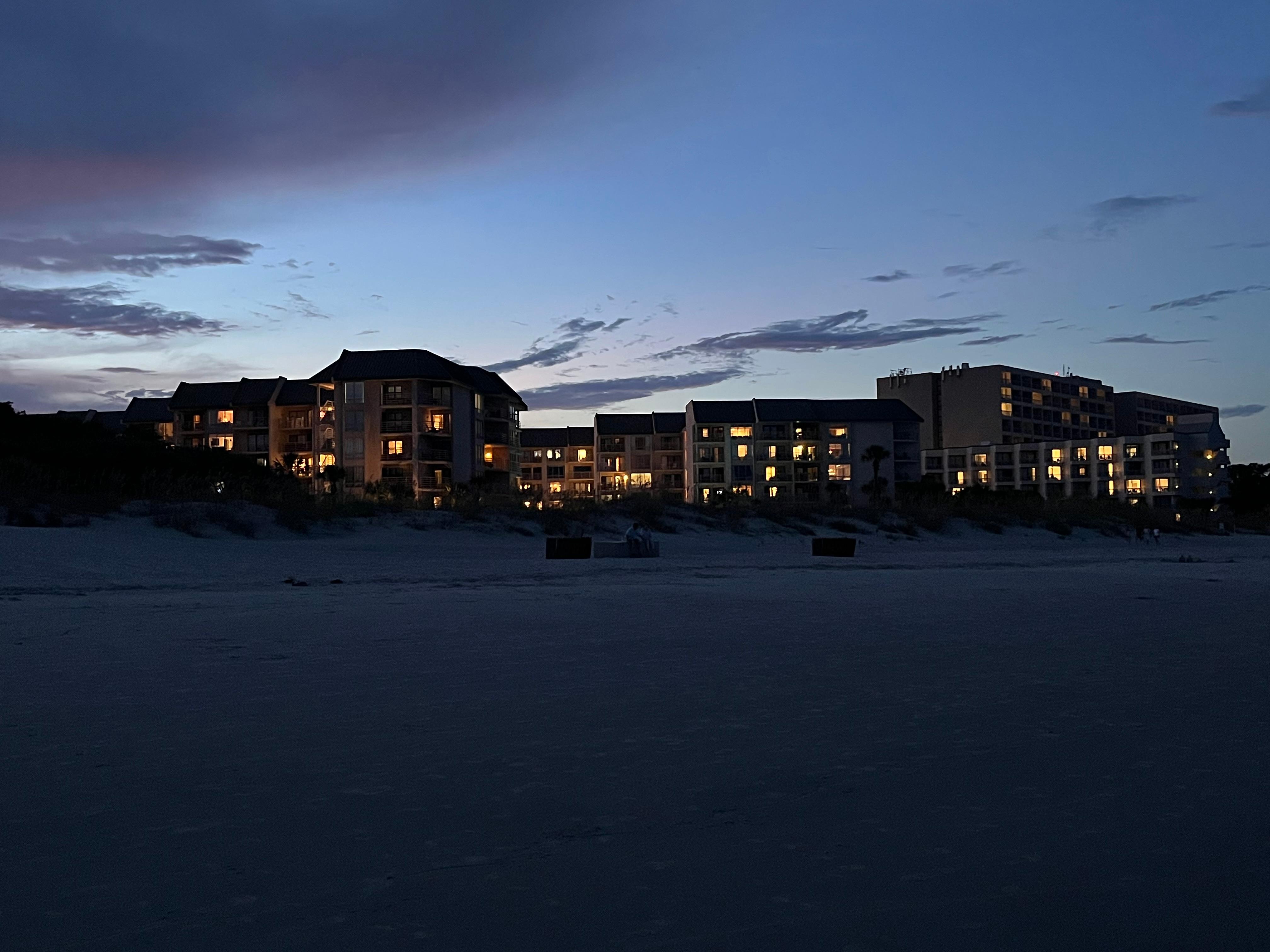 Beautiful evening stroll.